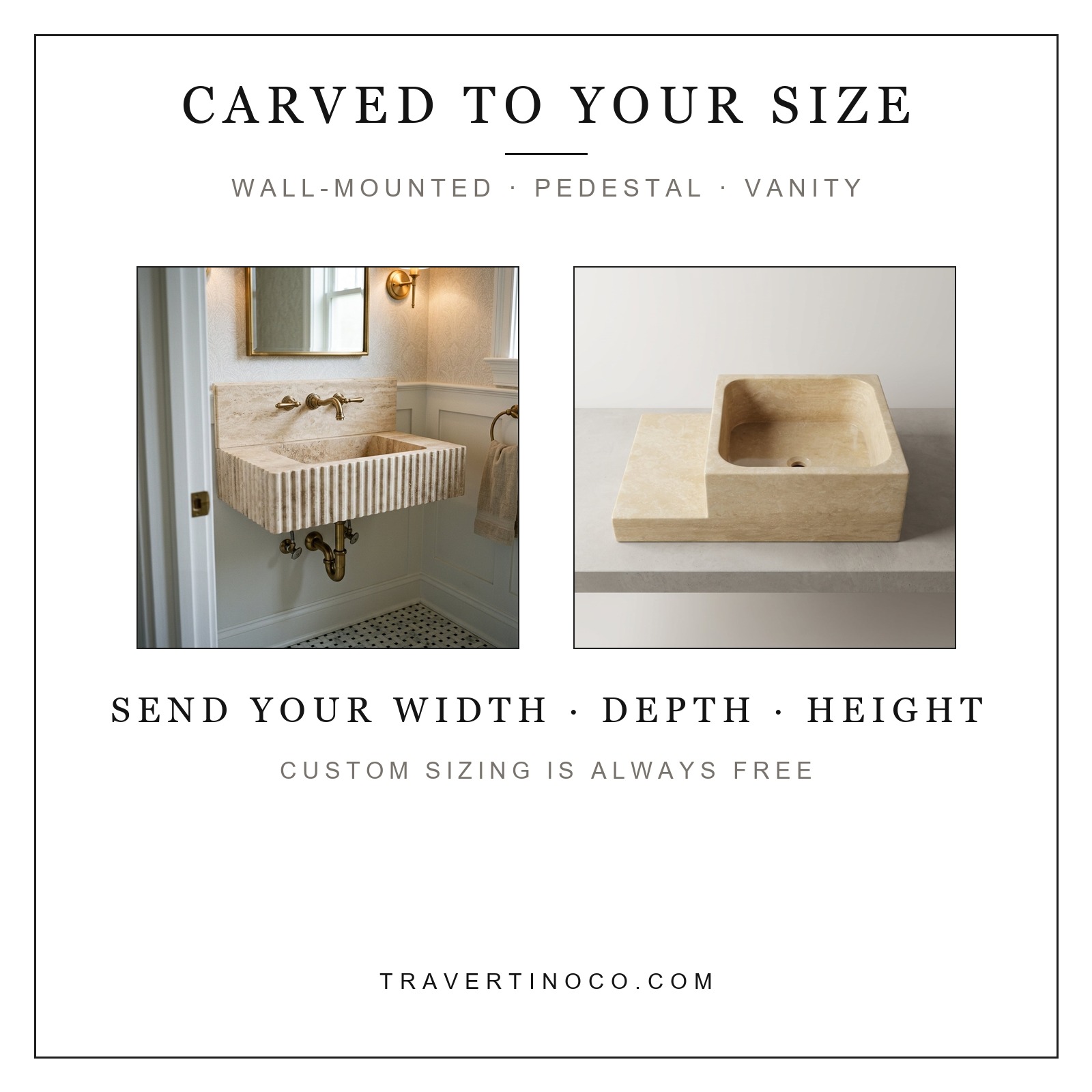 Metal stand or walnut vanity