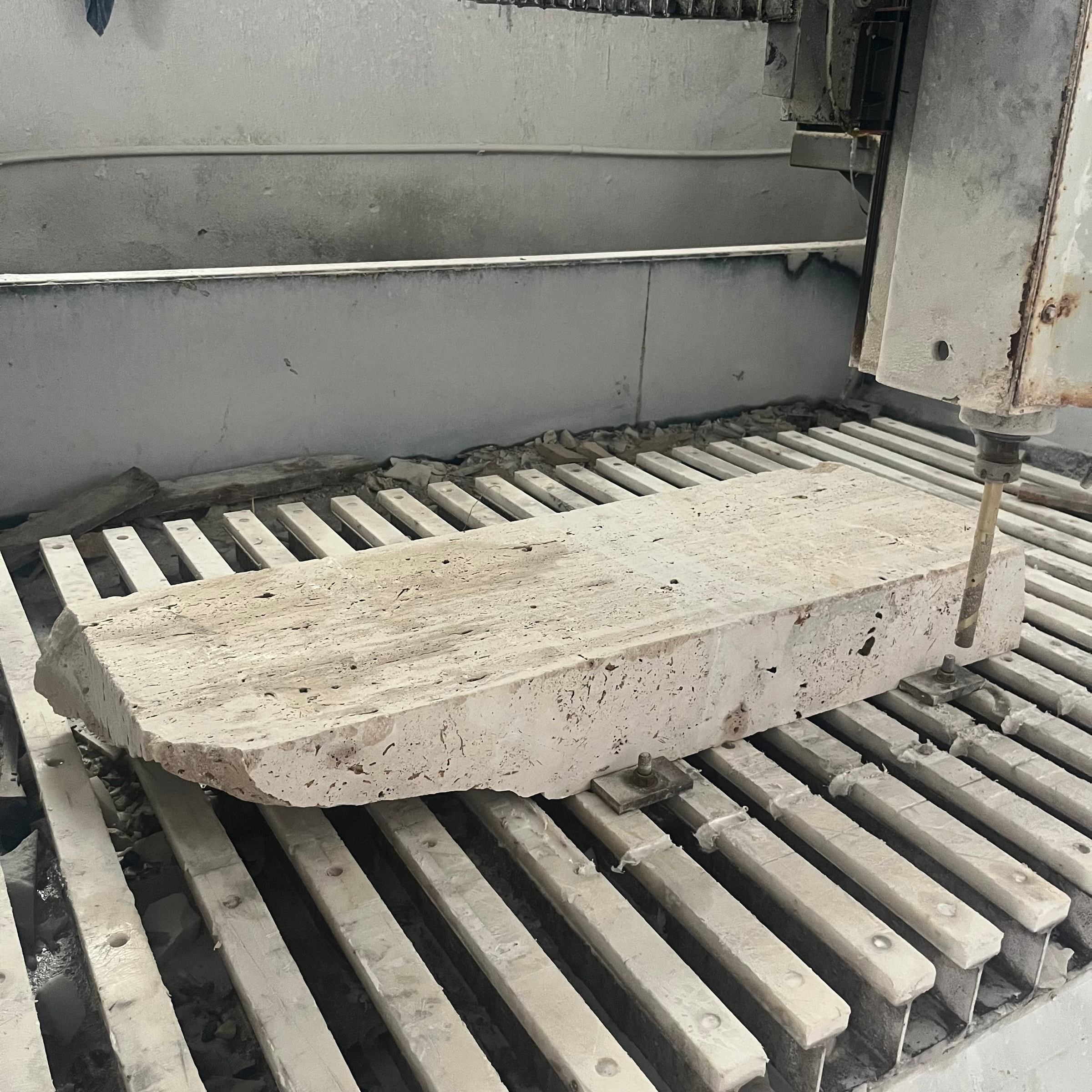 Travertine Marble Vanity — view 10