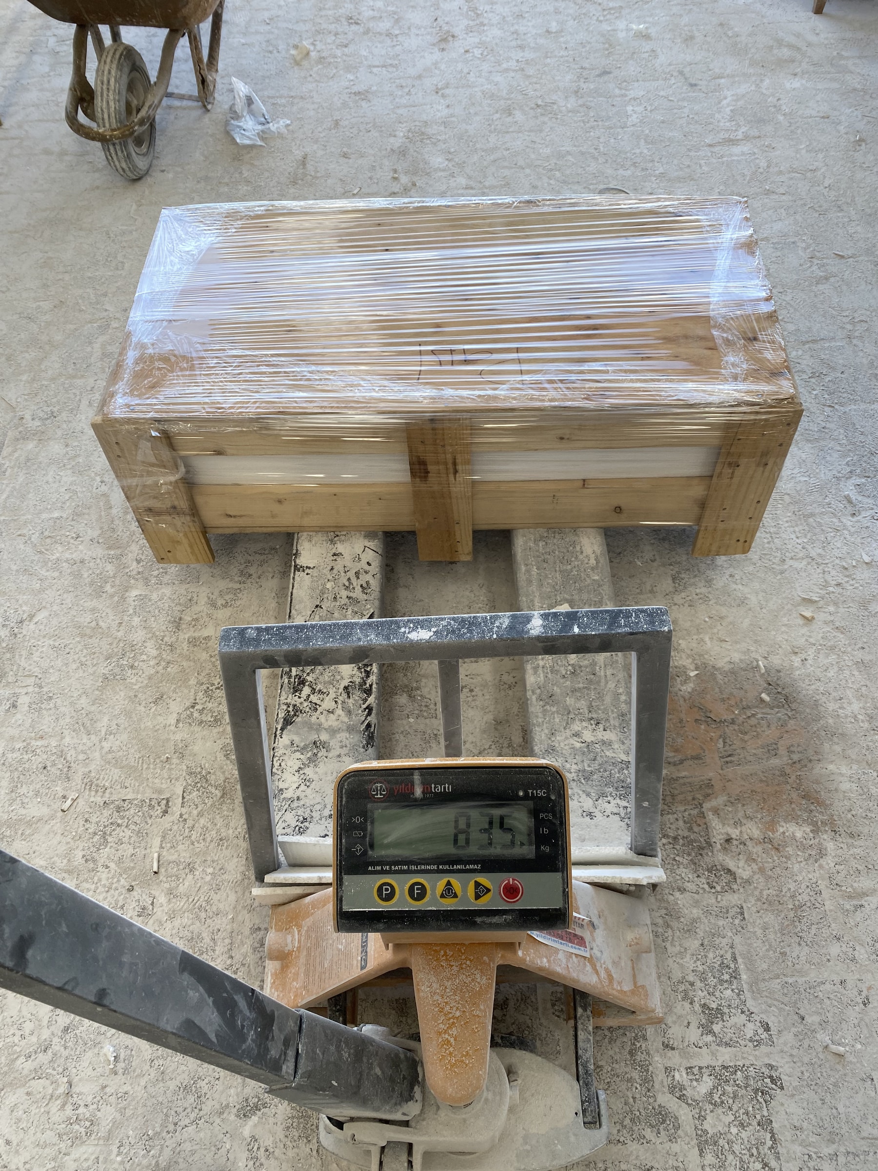 Travertine Marble Sink — view 10