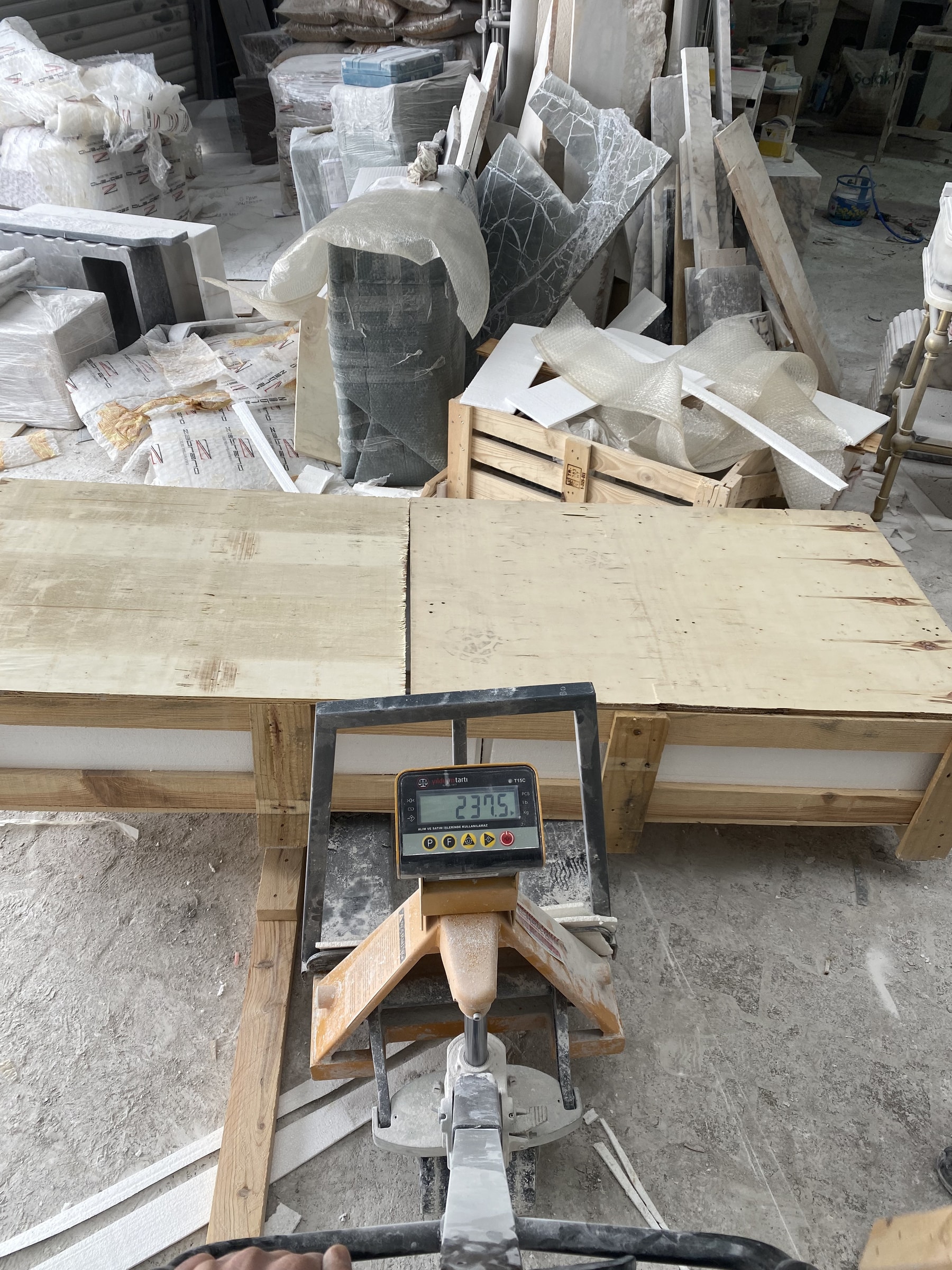 Travertine Marble Sink — view 10