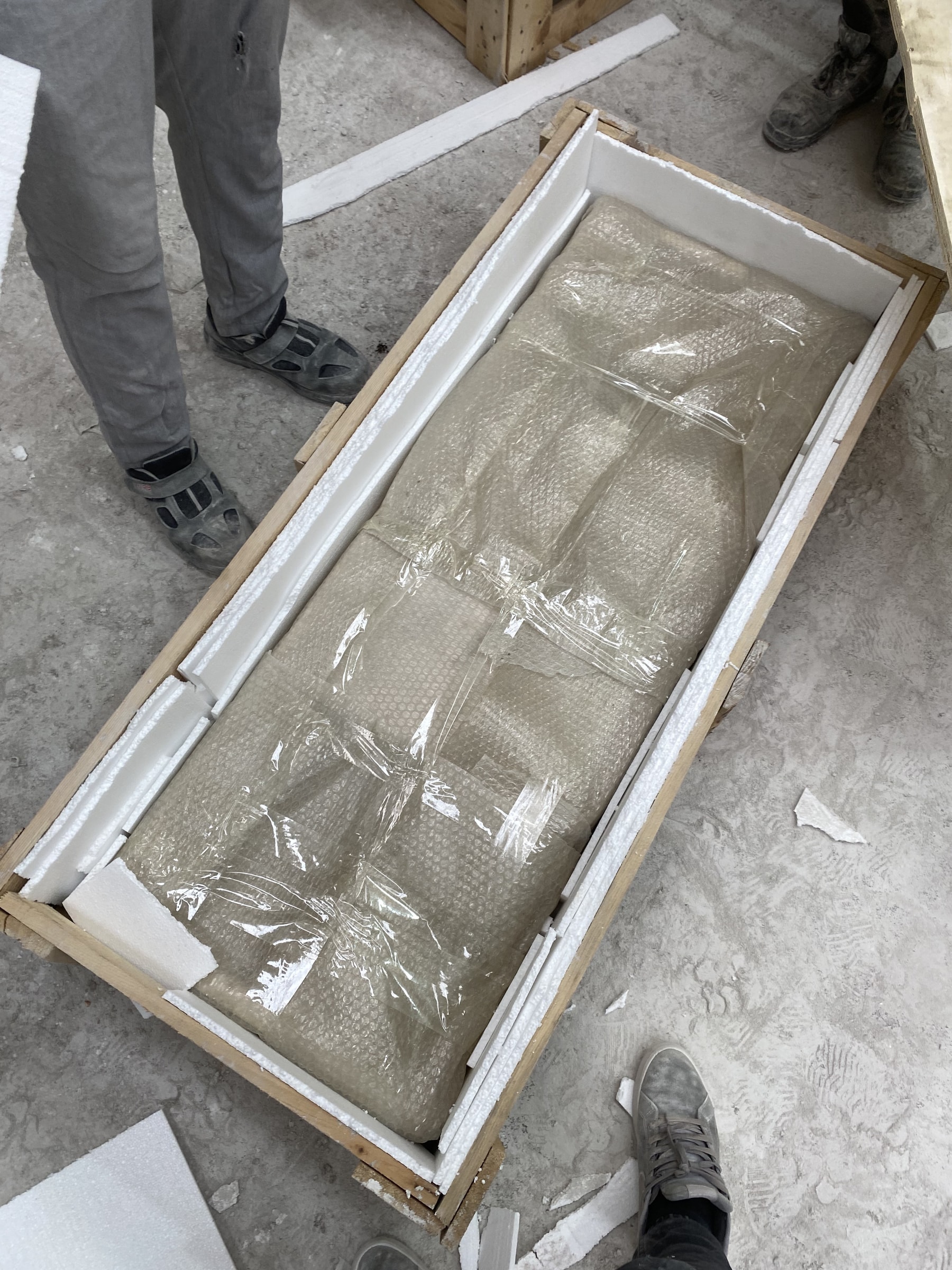 Travertine Marble Sink — view 10