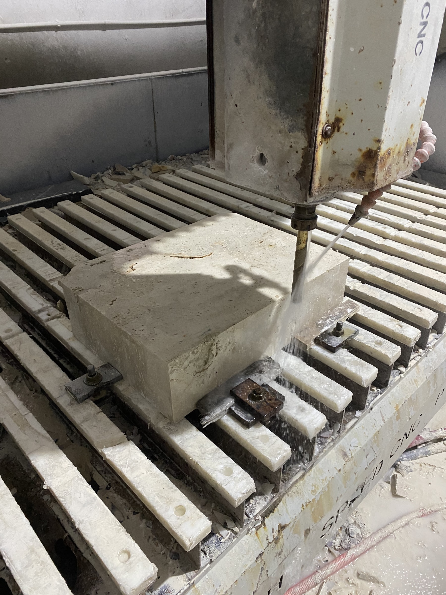 Travertine Marble Vanity — view 6