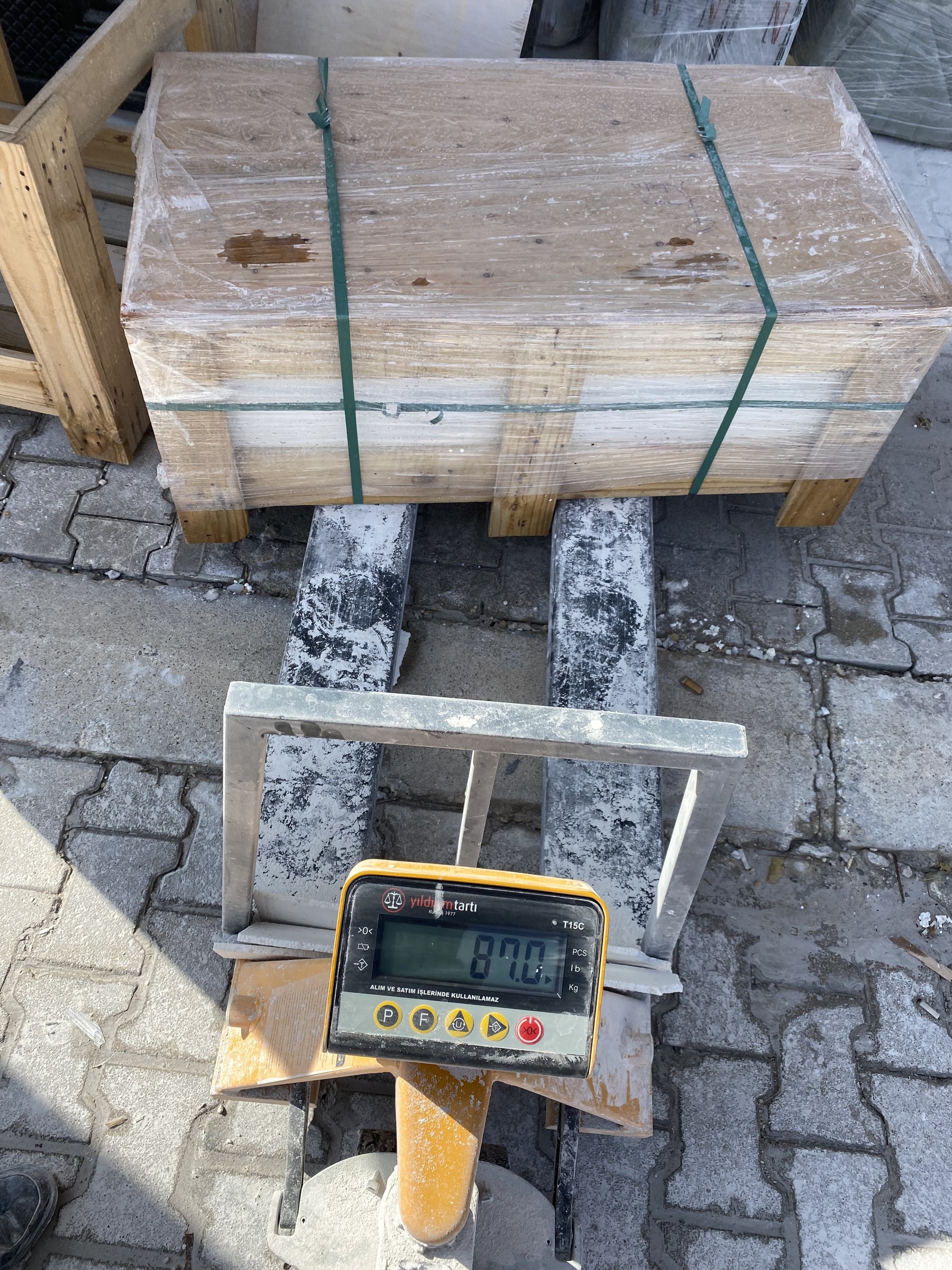Travertine Marble Sink — view 10