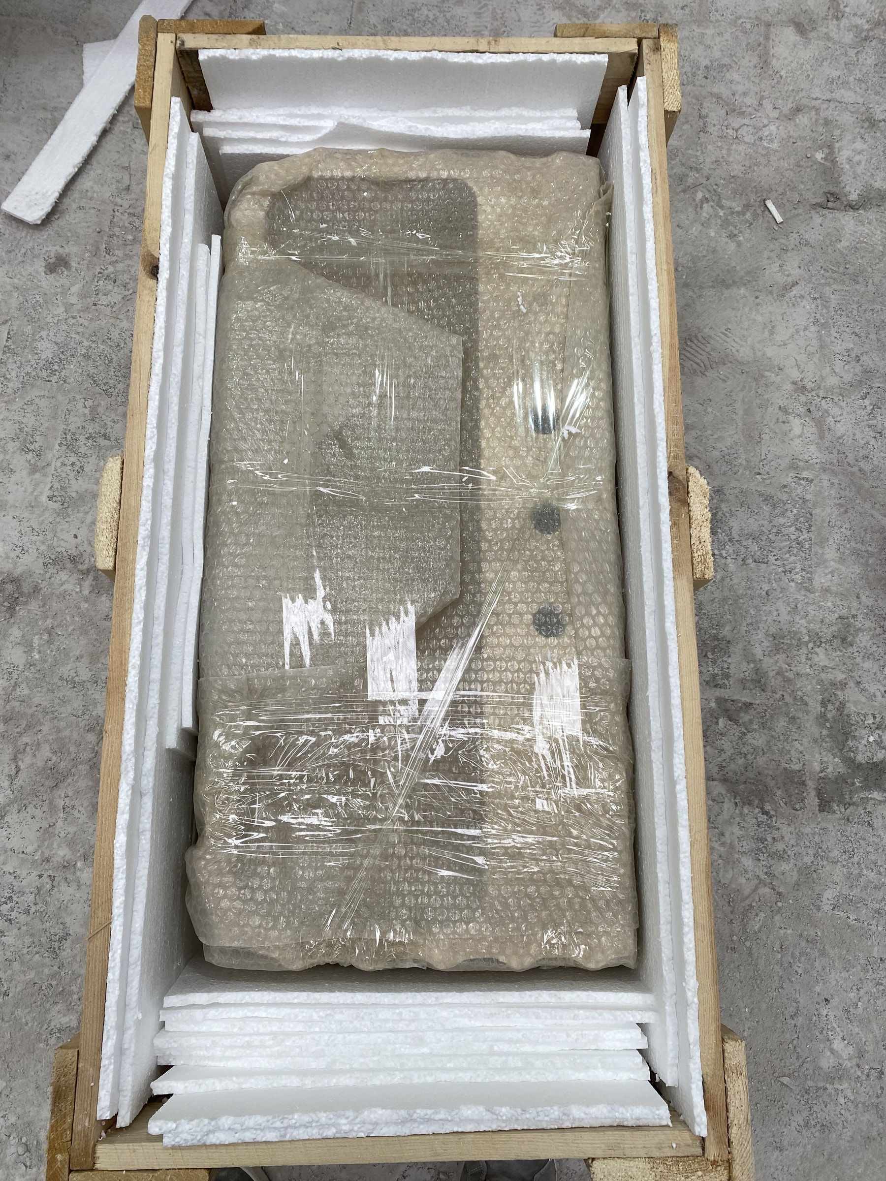 Travertine Marble Sink — view 8