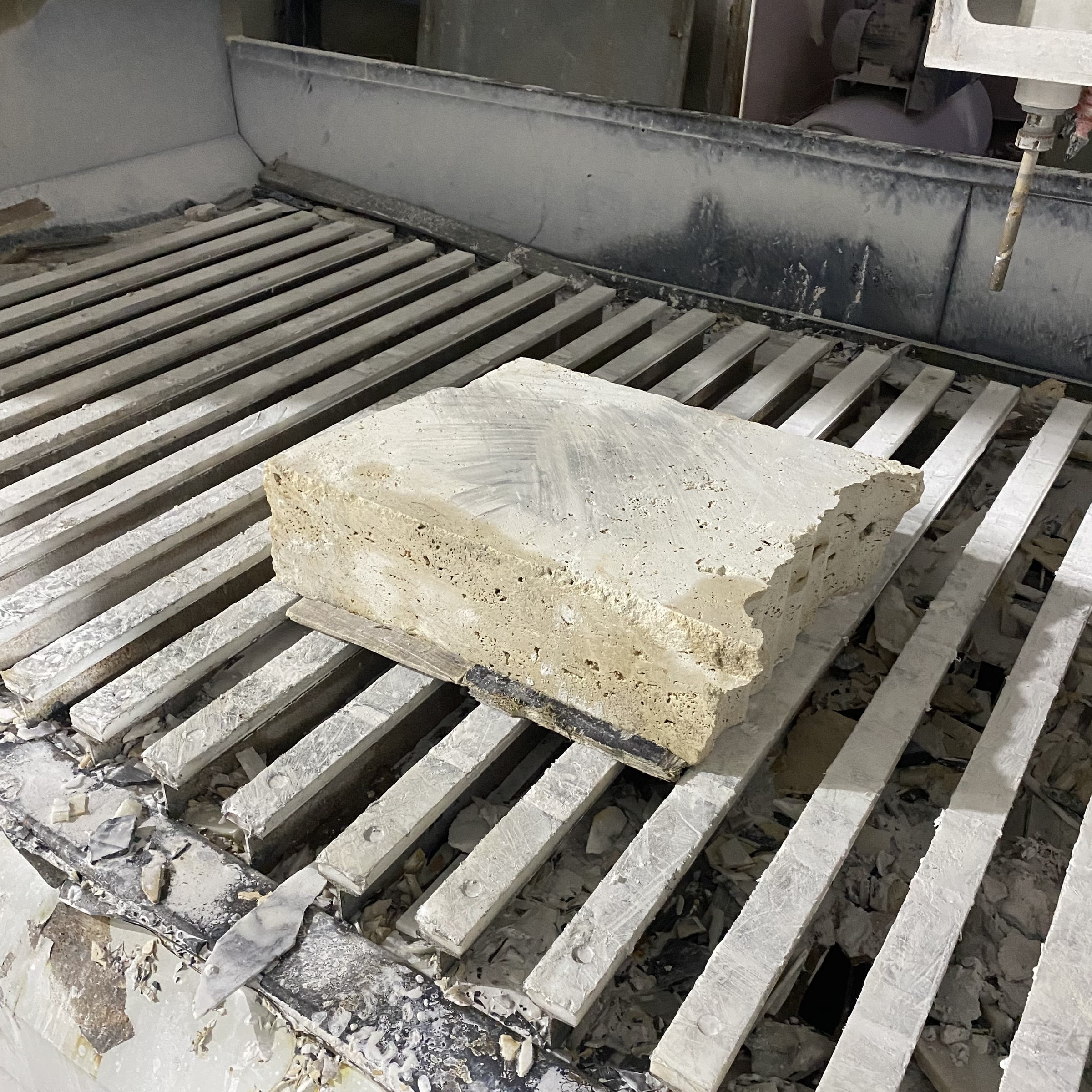 Travertine Marble Vanity — view 5