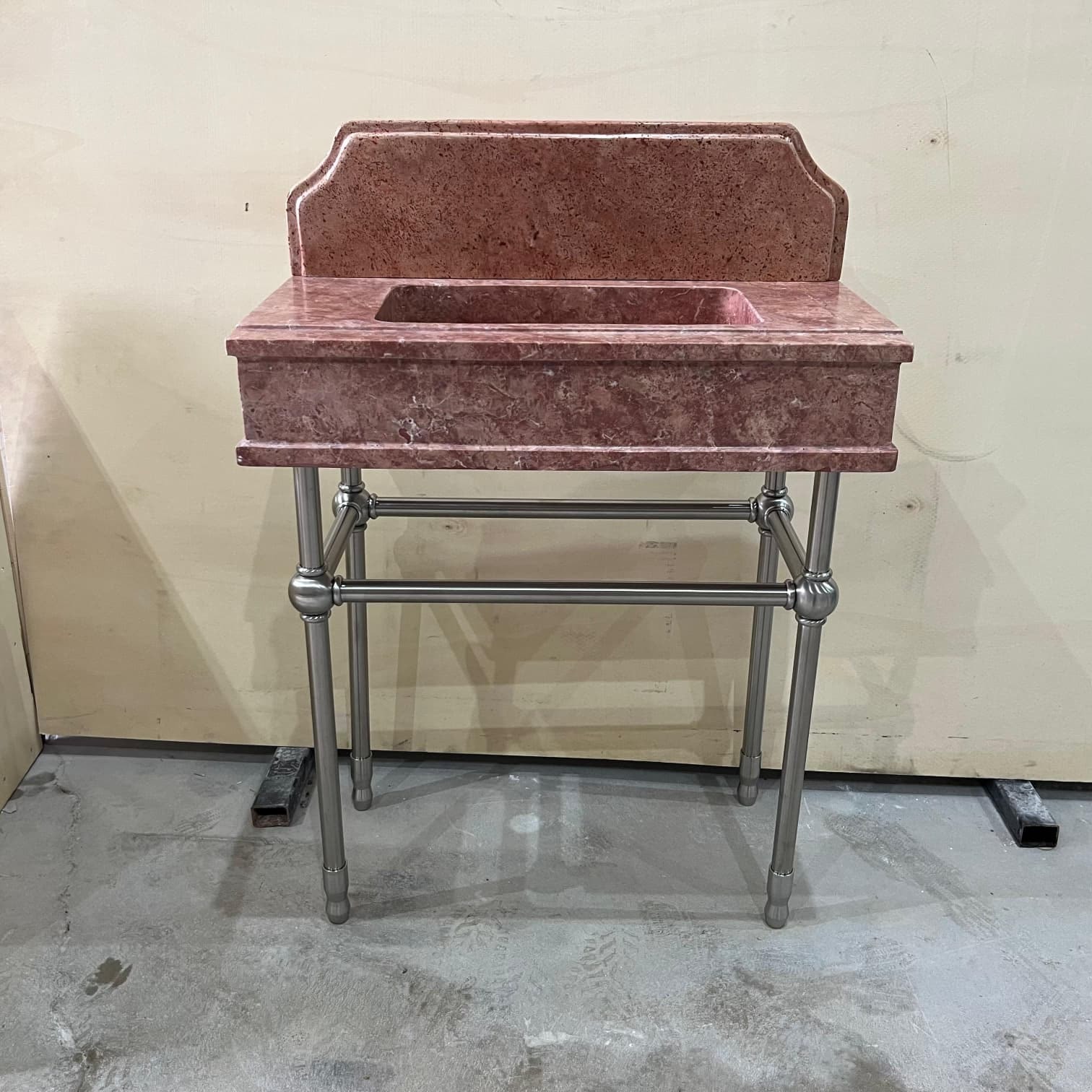 Travertine Marble Sink — view 4