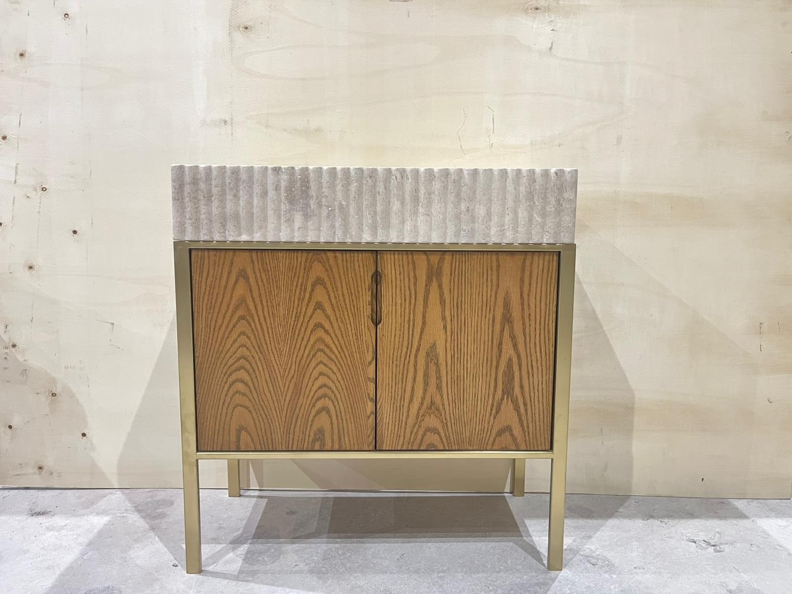 Travertine Marble Vanity — view 4